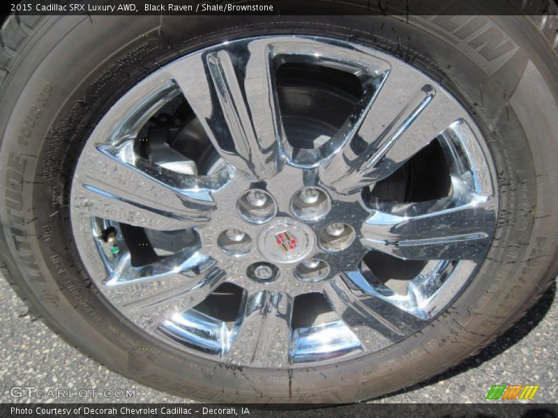 Black Raven / Shale/Brownstone 2015 Cadillac SRX Luxury AWD