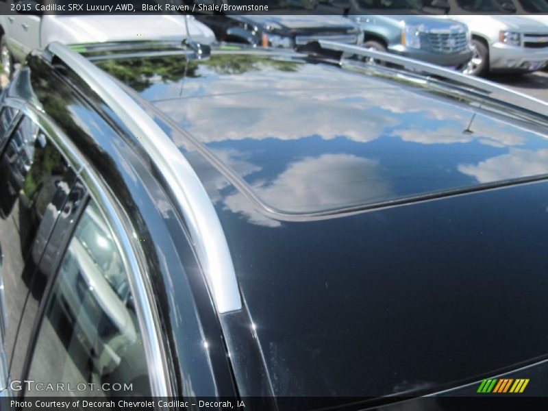 Black Raven / Shale/Brownstone 2015 Cadillac SRX Luxury AWD