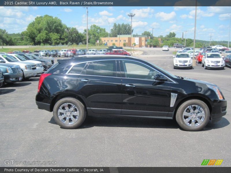 Black Raven / Shale/Brownstone 2015 Cadillac SRX Luxury AWD