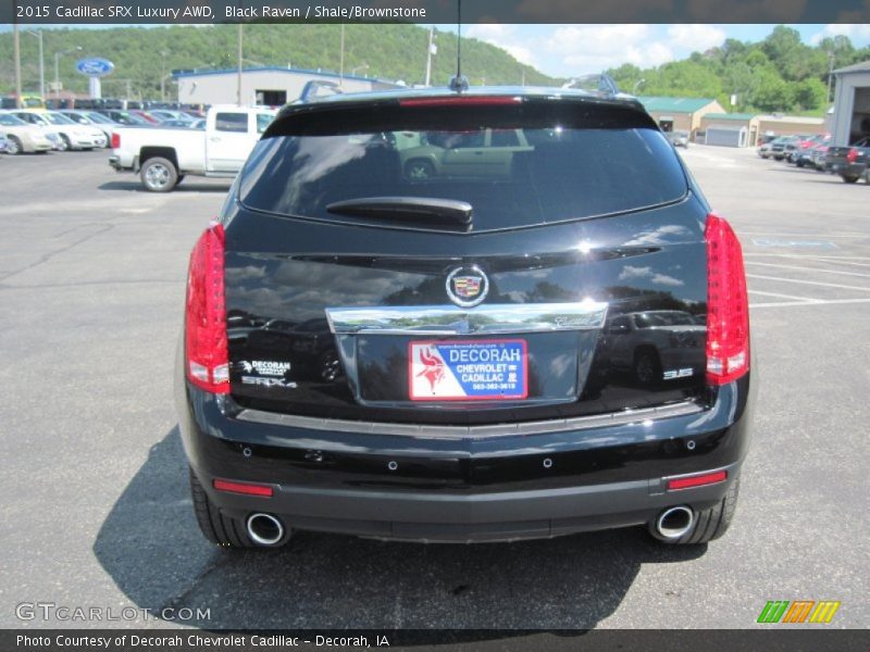Black Raven / Shale/Brownstone 2015 Cadillac SRX Luxury AWD