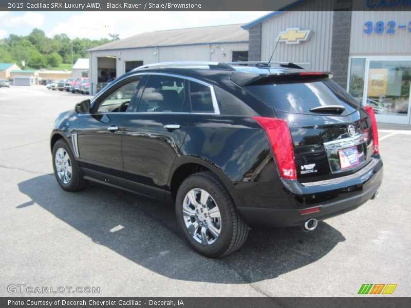 Black Raven / Shale/Brownstone 2015 Cadillac SRX Luxury AWD