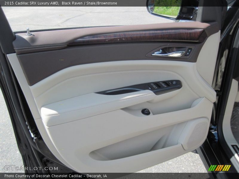 Black Raven / Shale/Brownstone 2015 Cadillac SRX Luxury AWD