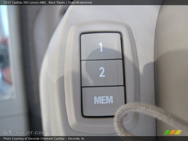 Black Raven / Shale/Brownstone 2015 Cadillac SRX Luxury AWD