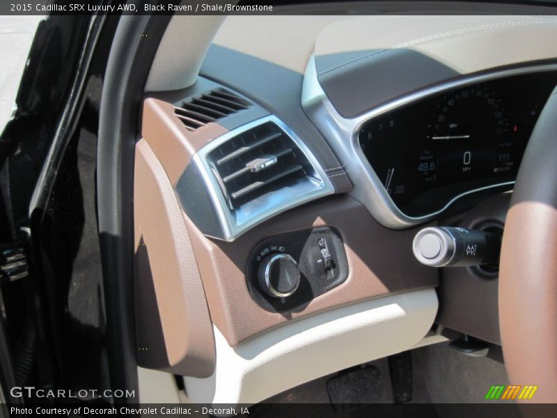 Black Raven / Shale/Brownstone 2015 Cadillac SRX Luxury AWD