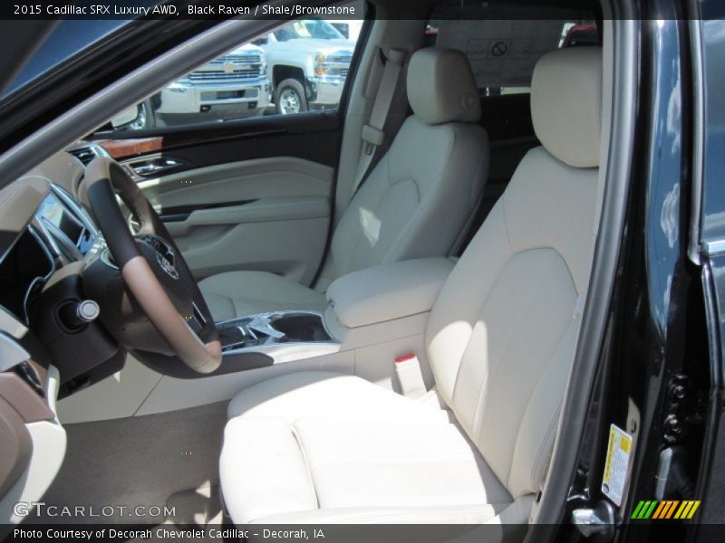 Black Raven / Shale/Brownstone 2015 Cadillac SRX Luxury AWD