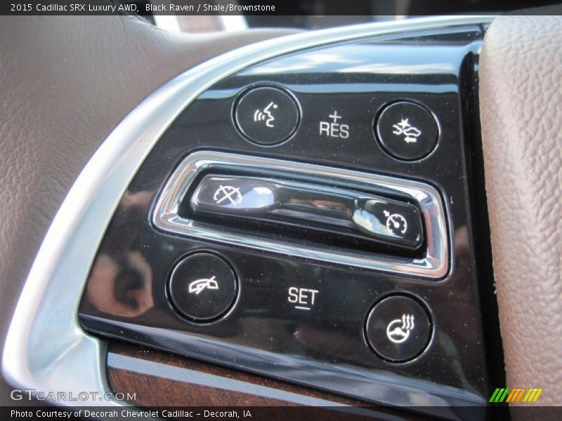 Black Raven / Shale/Brownstone 2015 Cadillac SRX Luxury AWD