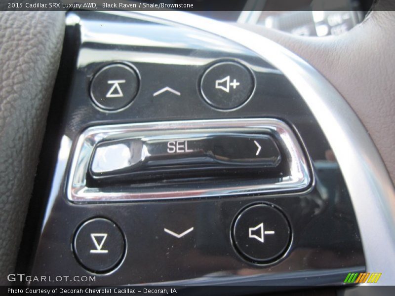 Black Raven / Shale/Brownstone 2015 Cadillac SRX Luxury AWD