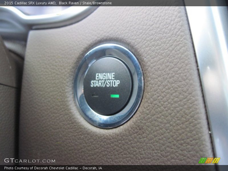 Black Raven / Shale/Brownstone 2015 Cadillac SRX Luxury AWD
