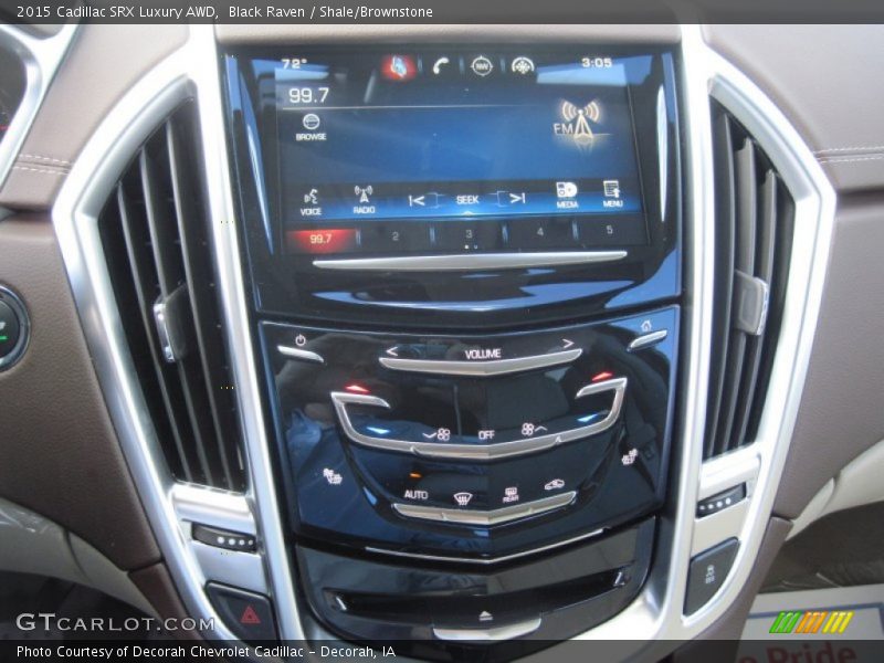 Black Raven / Shale/Brownstone 2015 Cadillac SRX Luxury AWD