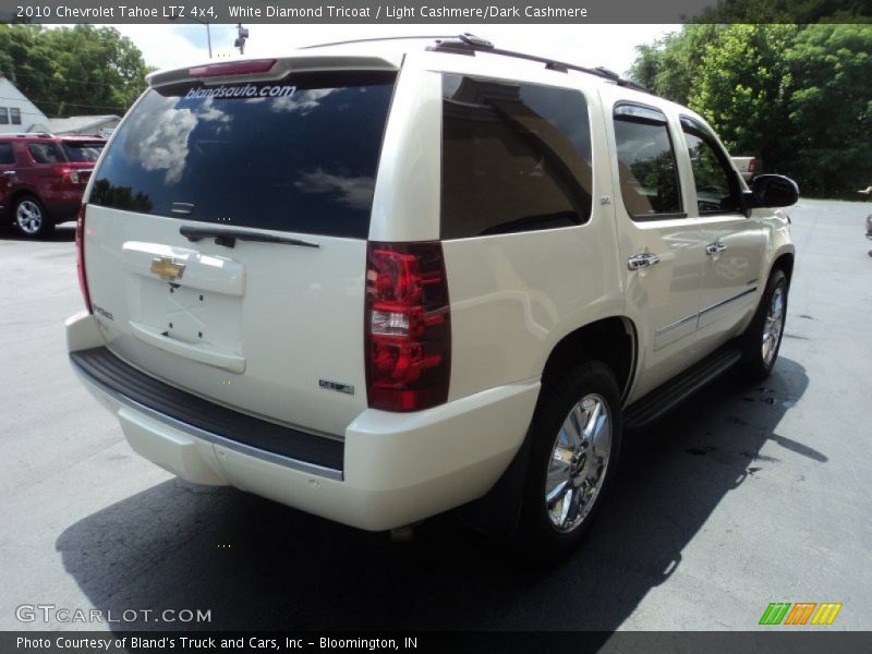 White Diamond Tricoat / Light Cashmere/Dark Cashmere 2010 Chevrolet Tahoe LTZ 4x4