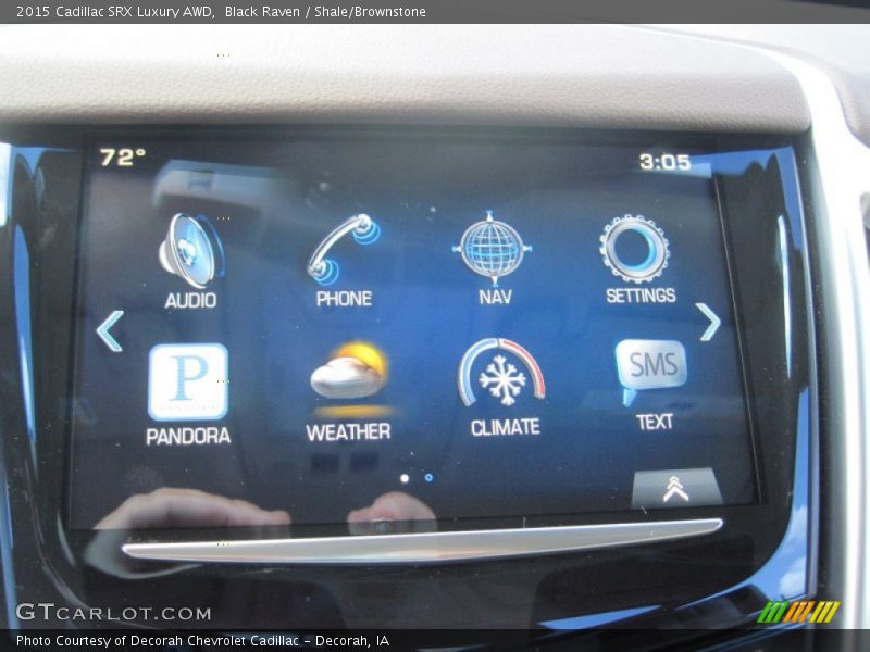 Black Raven / Shale/Brownstone 2015 Cadillac SRX Luxury AWD