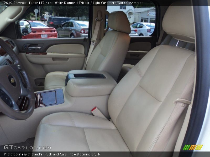 White Diamond Tricoat / Light Cashmere/Dark Cashmere 2010 Chevrolet Tahoe LTZ 4x4