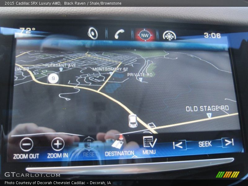 Black Raven / Shale/Brownstone 2015 Cadillac SRX Luxury AWD
