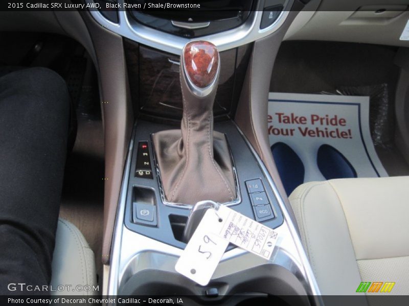 Black Raven / Shale/Brownstone 2015 Cadillac SRX Luxury AWD