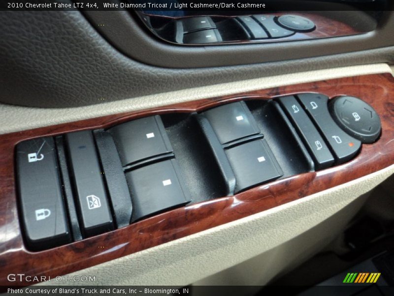 White Diamond Tricoat / Light Cashmere/Dark Cashmere 2010 Chevrolet Tahoe LTZ 4x4