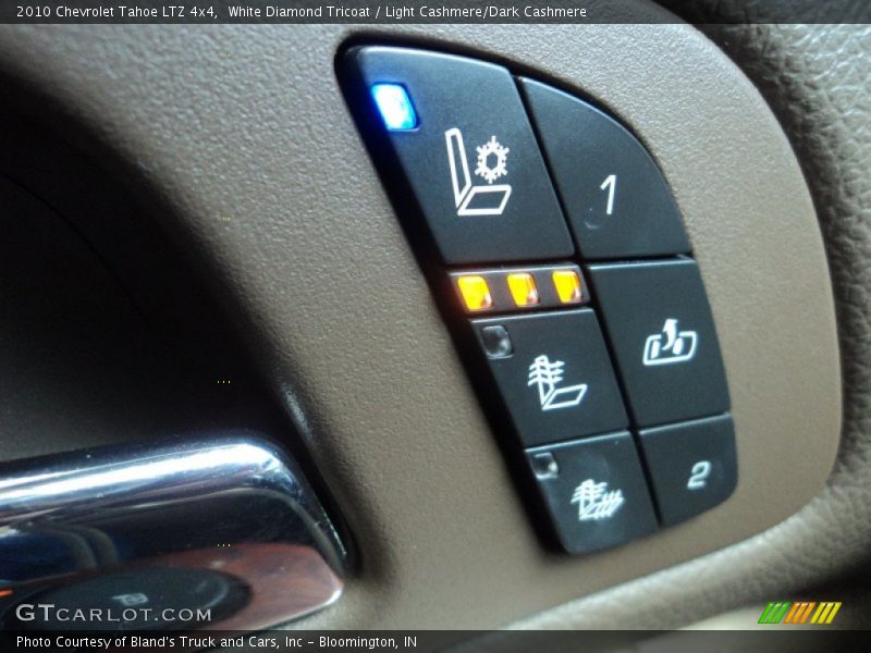 White Diamond Tricoat / Light Cashmere/Dark Cashmere 2010 Chevrolet Tahoe LTZ 4x4