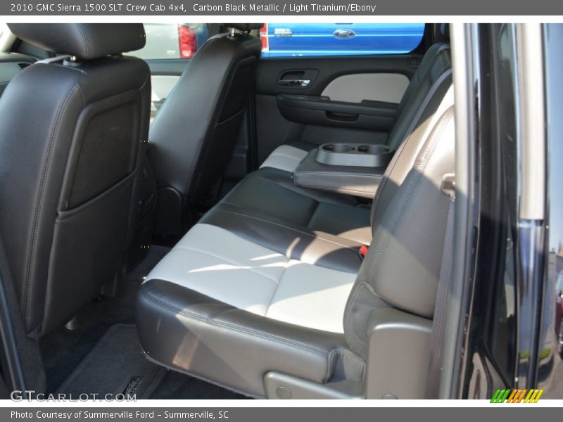Carbon Black Metallic / Light Titanium/Ebony 2010 GMC Sierra 1500 SLT Crew Cab 4x4