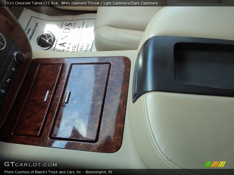 White Diamond Tricoat / Light Cashmere/Dark Cashmere 2010 Chevrolet Tahoe LTZ 4x4