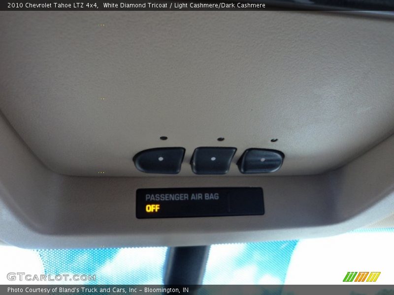 White Diamond Tricoat / Light Cashmere/Dark Cashmere 2010 Chevrolet Tahoe LTZ 4x4