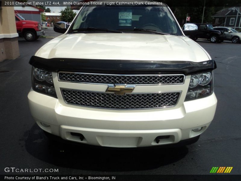 White Diamond Tricoat / Light Cashmere/Dark Cashmere 2010 Chevrolet Tahoe LTZ 4x4