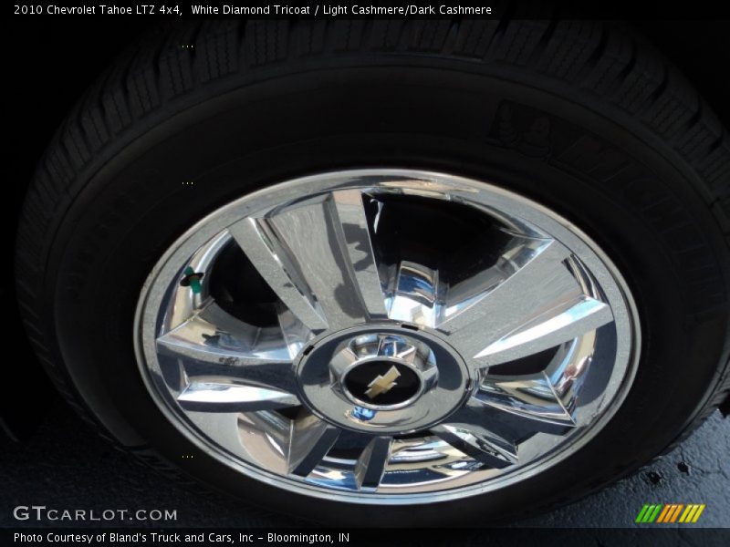 White Diamond Tricoat / Light Cashmere/Dark Cashmere 2010 Chevrolet Tahoe LTZ 4x4