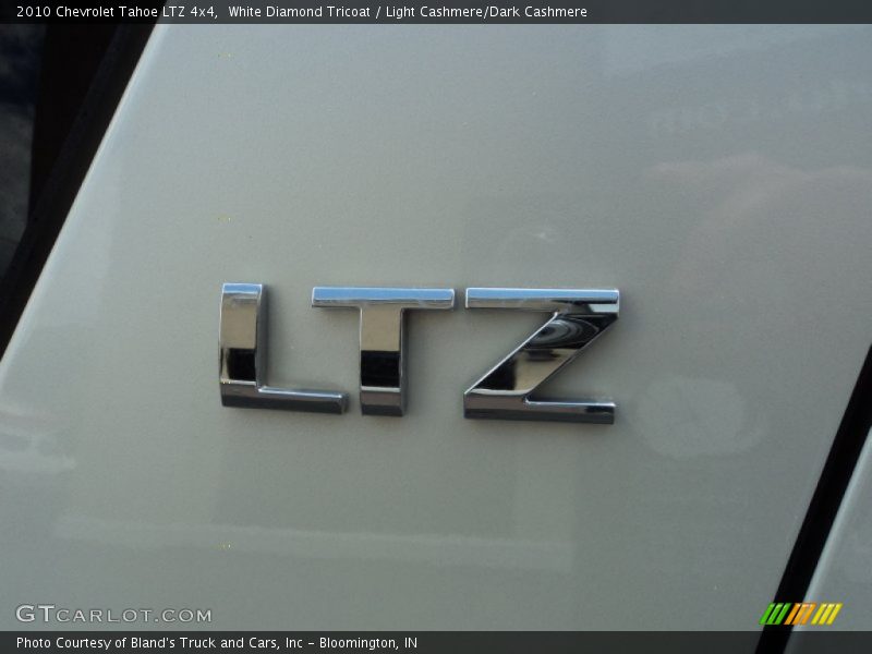 White Diamond Tricoat / Light Cashmere/Dark Cashmere 2010 Chevrolet Tahoe LTZ 4x4