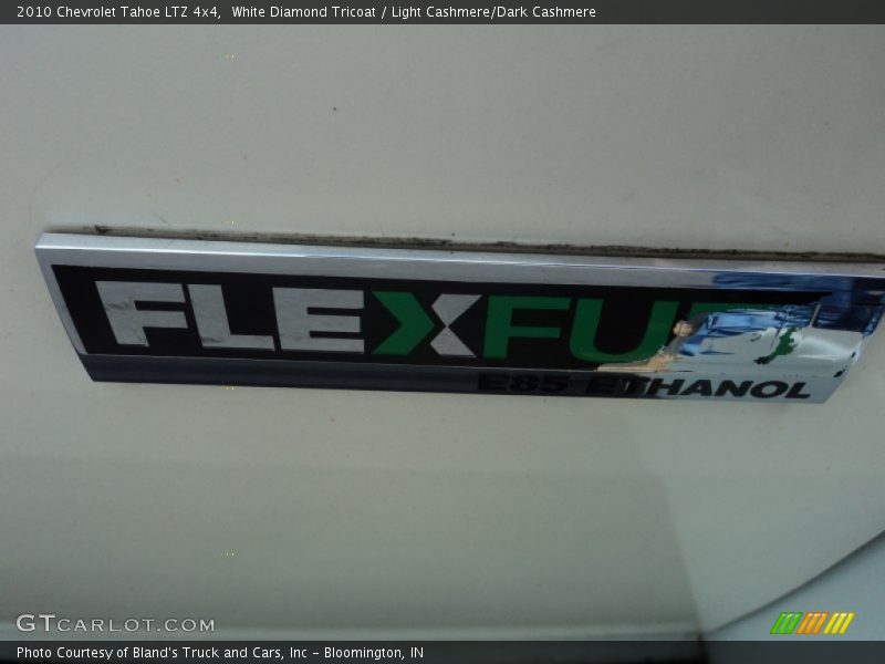 White Diamond Tricoat / Light Cashmere/Dark Cashmere 2010 Chevrolet Tahoe LTZ 4x4