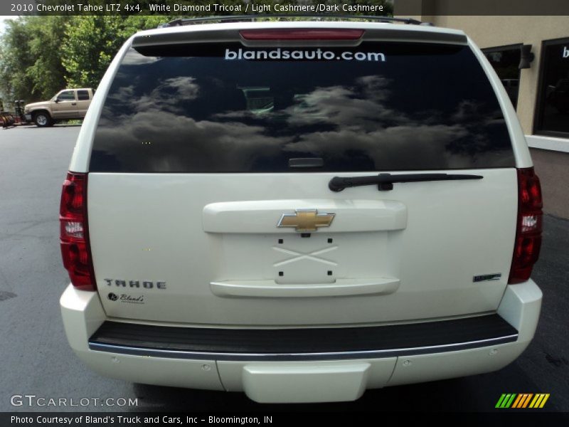 White Diamond Tricoat / Light Cashmere/Dark Cashmere 2010 Chevrolet Tahoe LTZ 4x4