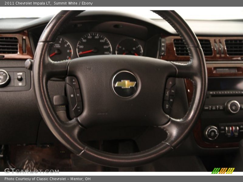 Summit White / Ebony 2011 Chevrolet Impala LT