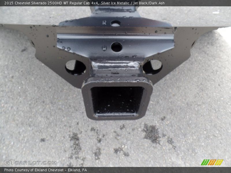 Silver Ice Metallic / Jet Black/Dark Ash 2015 Chevrolet Silverado 2500HD WT Regular Cab 4x4