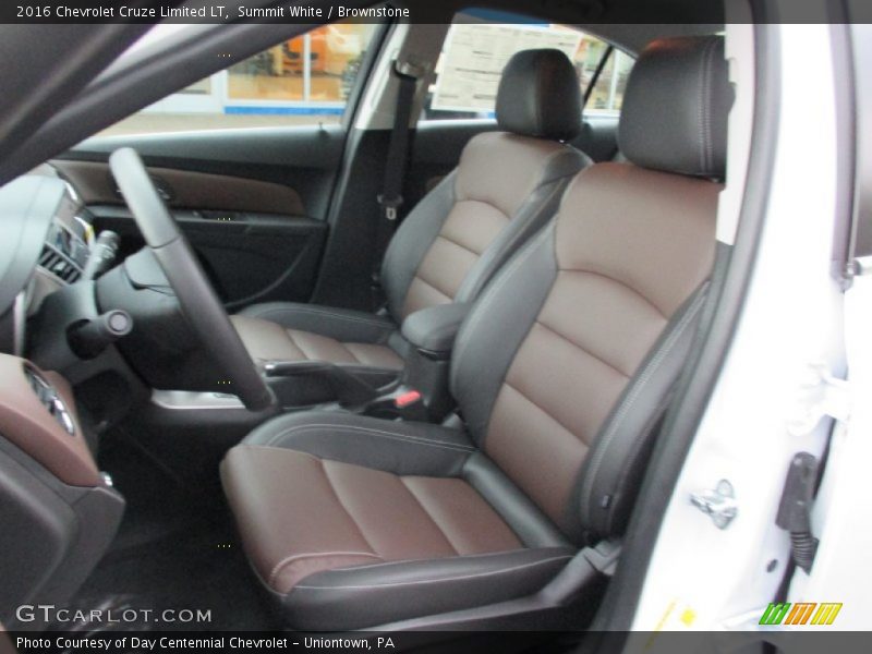 Front Seat of 2016 Cruze Limited LT