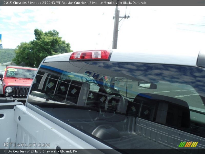Silver Ice Metallic / Jet Black/Dark Ash 2015 Chevrolet Silverado 2500HD WT Regular Cab 4x4
