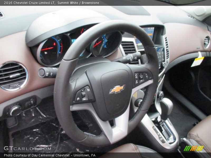 Dashboard of 2016 Cruze Limited LT