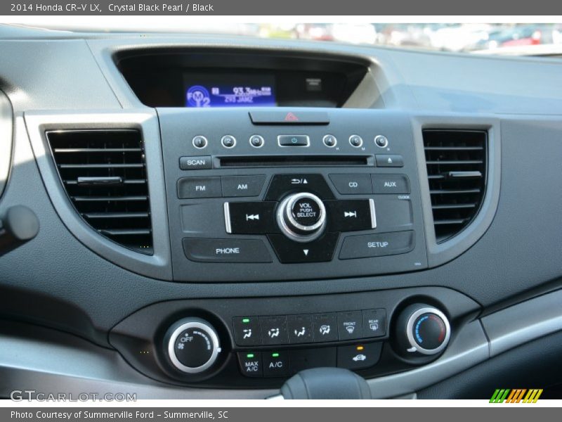 Crystal Black Pearl / Black 2014 Honda CR-V LX