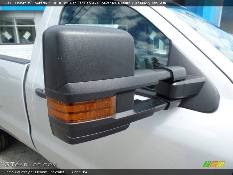 Silver Ice Metallic / Jet Black/Dark Ash 2015 Chevrolet Silverado 2500HD WT Regular Cab 4x4