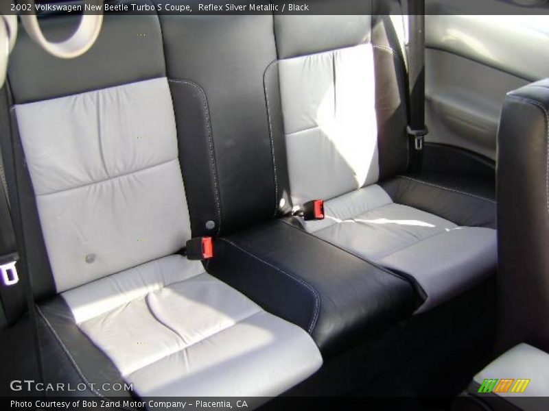 Reflex Silver Metallic / Black 2002 Volkswagen New Beetle Turbo S Coupe