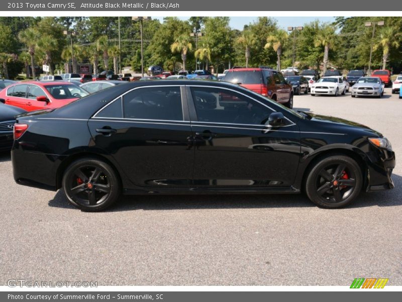 Attitude Black Metallic / Black/Ash 2013 Toyota Camry SE