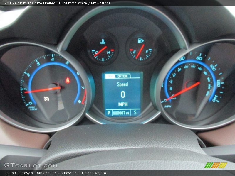  2016 Cruze Limited LT LT Gauges