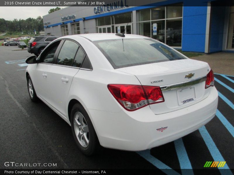 Summit White / Jet Black 2016 Chevrolet Cruze Limited LT