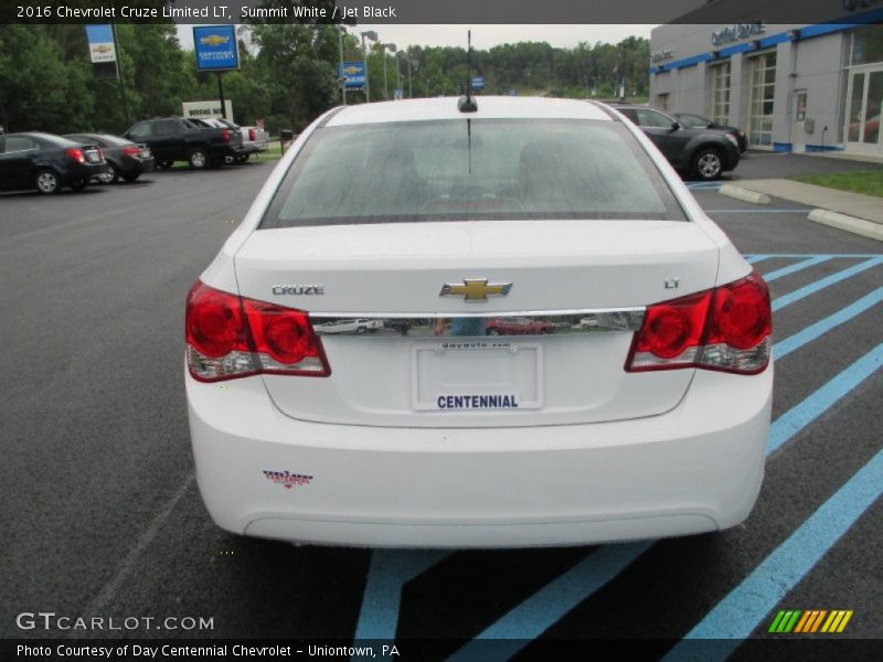 Summit White / Jet Black 2016 Chevrolet Cruze Limited LT