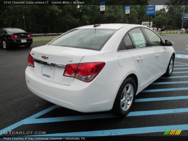 Summit White / Jet Black 2016 Chevrolet Cruze Limited LT