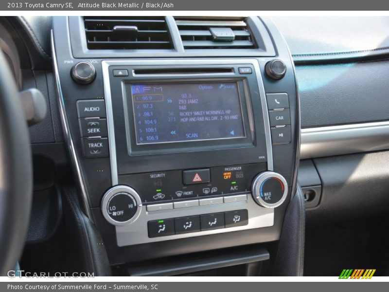 Attitude Black Metallic / Black/Ash 2013 Toyota Camry SE