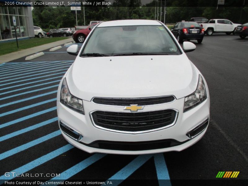 Summit White / Jet Black 2016 Chevrolet Cruze Limited LT