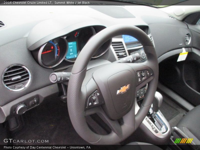 Summit White / Jet Black 2016 Chevrolet Cruze Limited LT