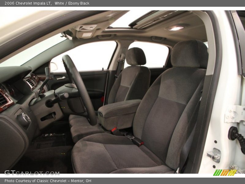 White / Ebony Black 2006 Chevrolet Impala LT