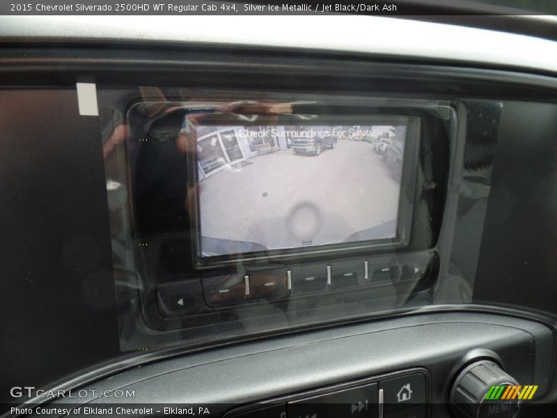 Silver Ice Metallic / Jet Black/Dark Ash 2015 Chevrolet Silverado 2500HD WT Regular Cab 4x4