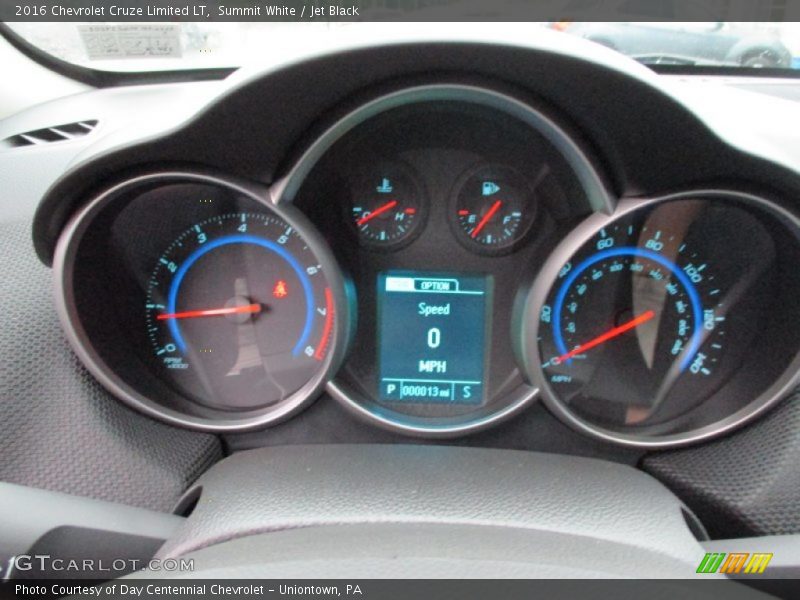 Summit White / Jet Black 2016 Chevrolet Cruze Limited LT