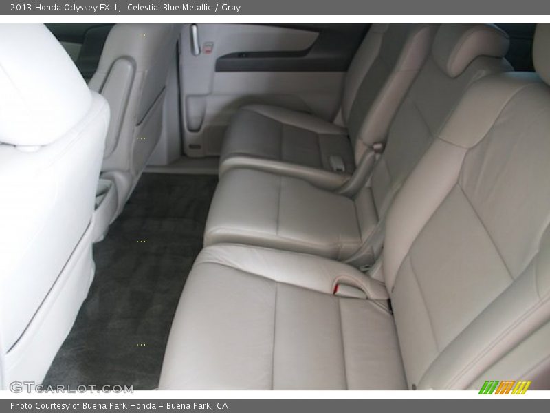 Celestial Blue Metallic / Gray 2013 Honda Odyssey EX-L