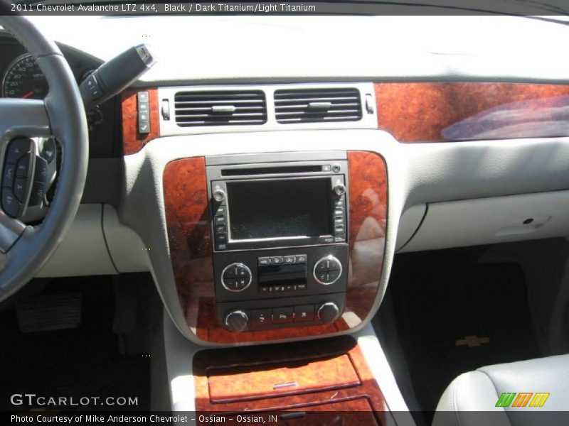 Black / Dark Titanium/Light Titanium 2011 Chevrolet Avalanche LTZ 4x4