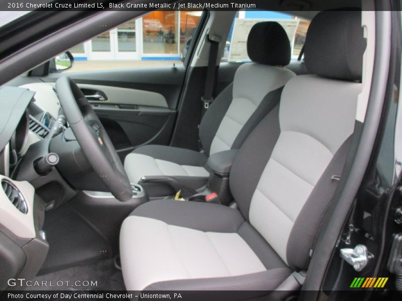 Black Granite Metallic / Jet Black/Medium Titanium 2016 Chevrolet Cruze Limited LS